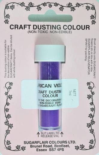 Sugarflair Craft Dusting Colour African Violet